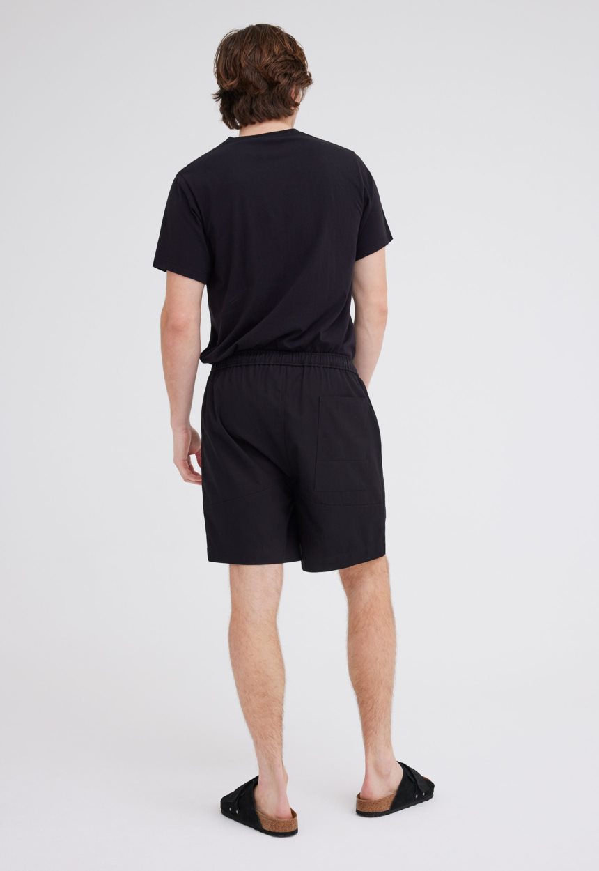 Jac + Jack Edon Cotton Twill Short - Black